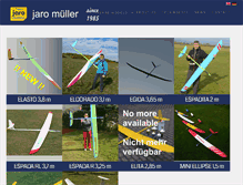 Tablet Screenshot of jaromuller.com
